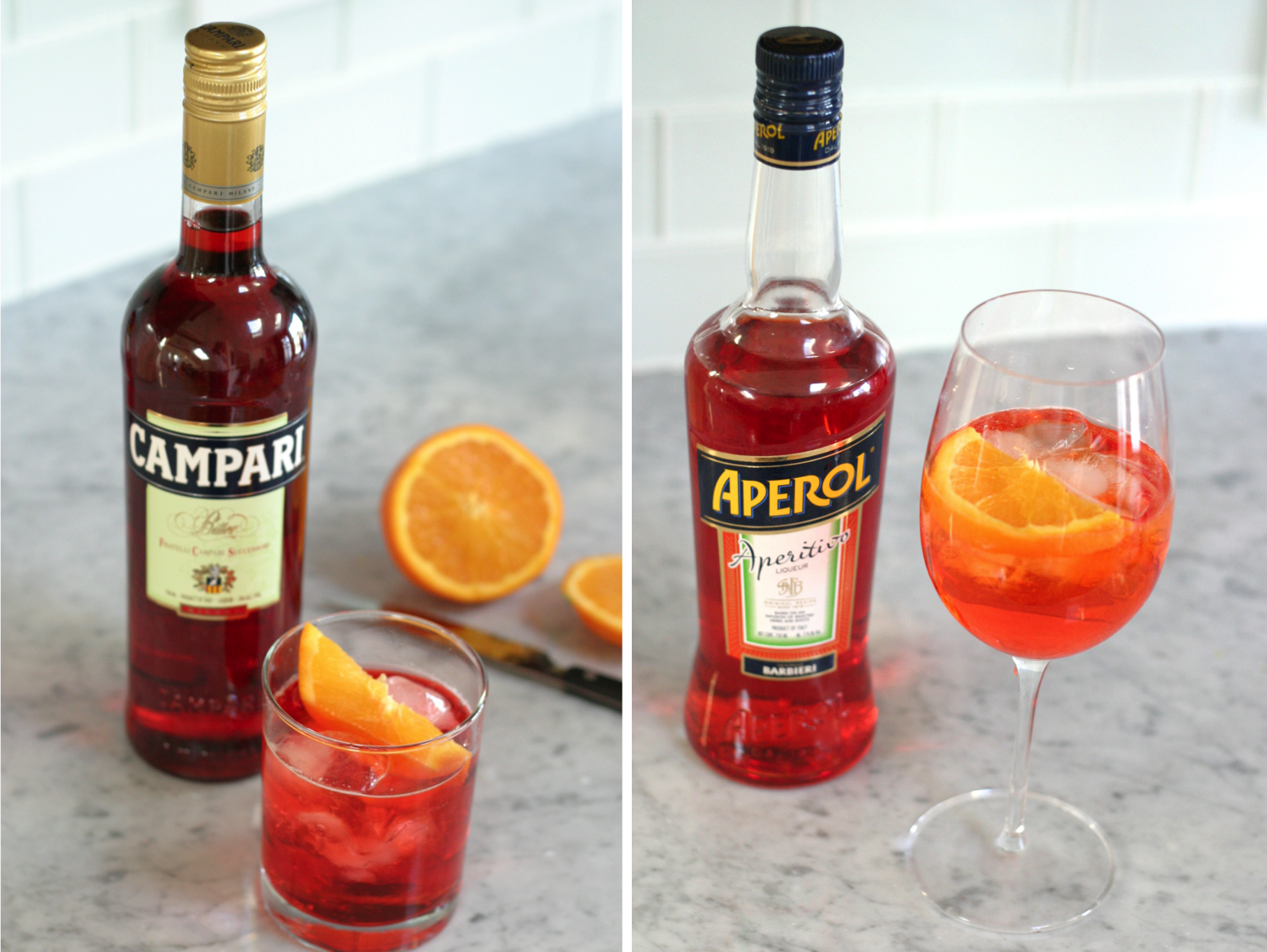 The Difference Between Campari and Aperol, Explained